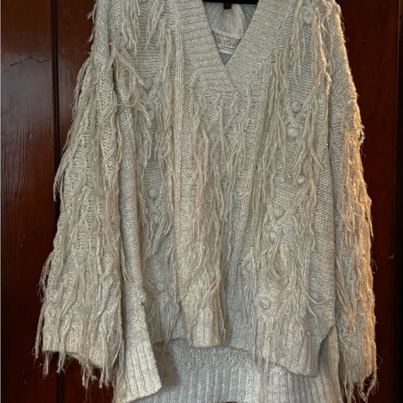 Anthropologie Fringe Pullover - Size XL - NWOT - Picture 2 of 2
